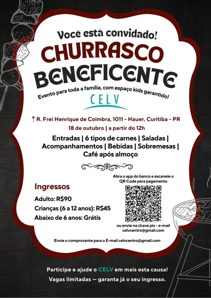 churrasco beneficente Celv