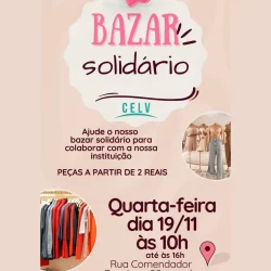 bazar solidário celv curitiba